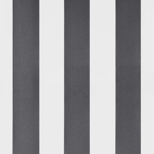 Markise Automatisch mit LEDs Anthrazit & Weiß 350x250 cm