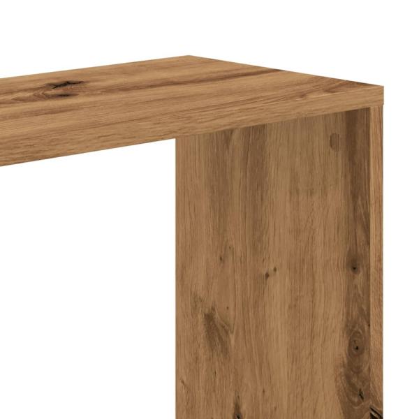 ARDEBO.de - Bücherregal 5 Böden Artisan-Eiche 80,5x23,5x162,5 Holzwerkstoff