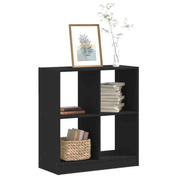 ARDEBO.de - Bücherregal Schwarz 68,5x32x75 cm Holzwerkstoff