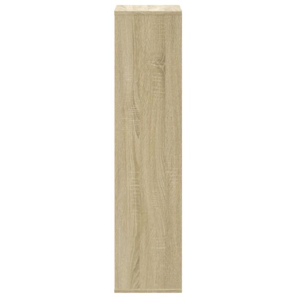 Bücherregal Sonoma-Eiche 50x25x105 cm Holzwerkstoff