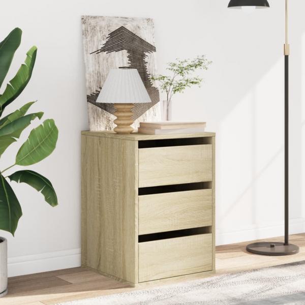 Kommode Sonoma-Eiche 40x41x58 cm Holzwerkstoff