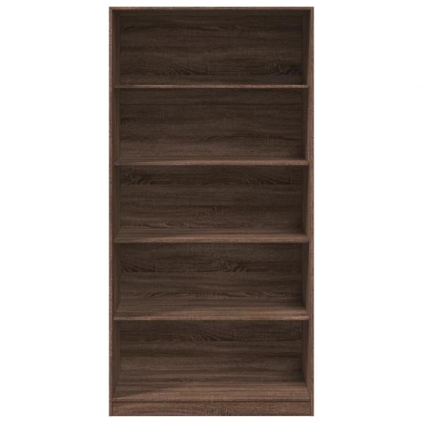 Kleiderschrank Braun Eiche-Optik 100x50x200 cm Holzwerkstoff