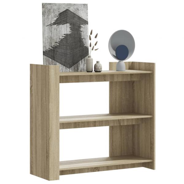 ARDEBO.de - Konsolentisch Sonoma-Eiche 100x35x90 cm Holzwerkstoff