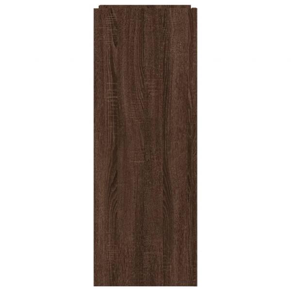 Schuhschrank Braun Eichen-Optik 74,5x37,5x100 cm Holzwerkstoff