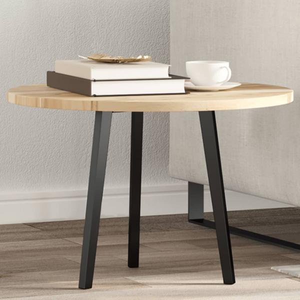 ARDEBO.de - Tischplatte Rund Ø60x2 cm Massivholz Akazie