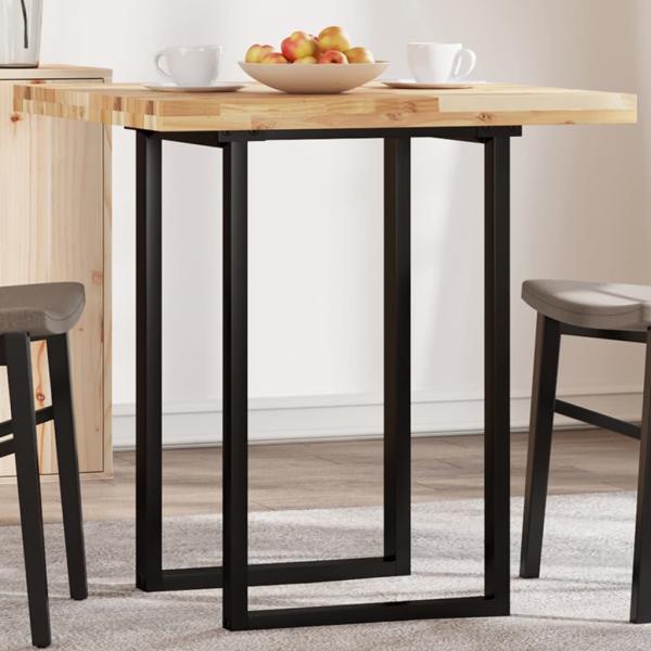 ARDEBO.de - Tischplatte Quadratisch 70x70x4 cm Massivholz Akazie