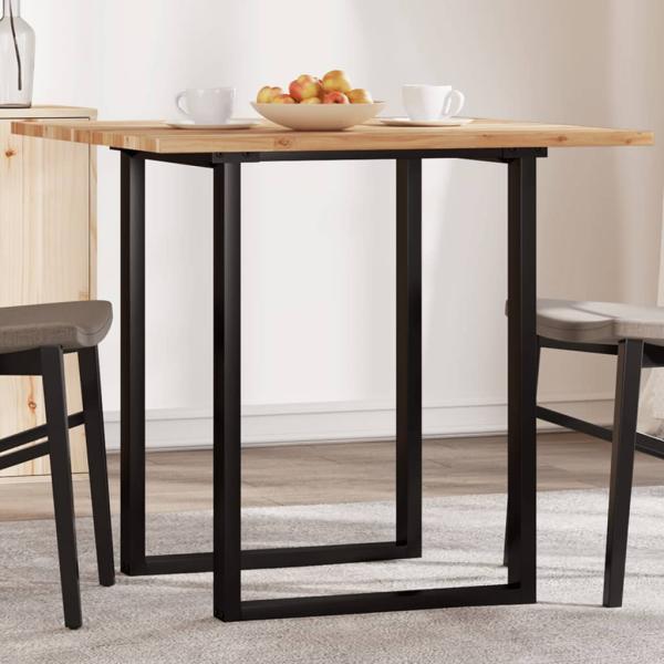 ARDEBO.de - Tischplatte Quadratisch 80x80x2 cm Massivholz Akazie