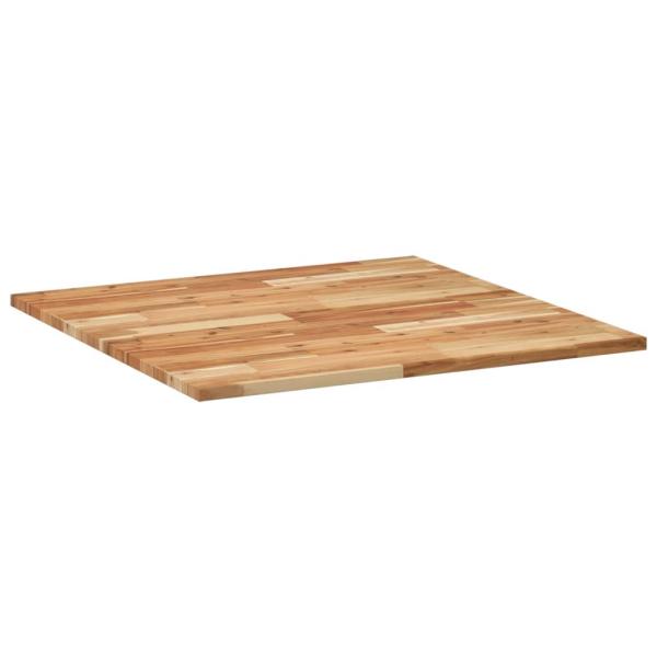 Tischplatte Quadratisch 80x80x2 cm Massivholz Akazie