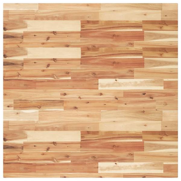 Tischplatte Quadratisch 90x90x4 cm Massivholz Akazie