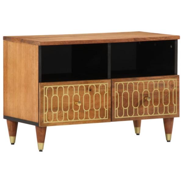 ARDEBO.de - TV-Schrank 70x33x46 cm Massivholz Mango