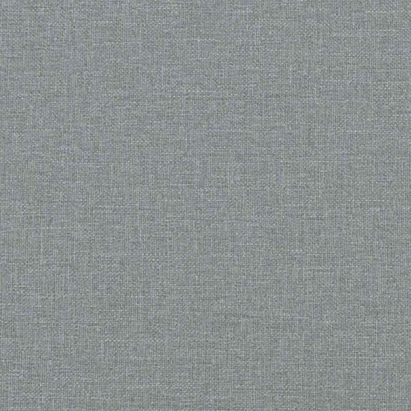 Bettgestell ohne Matratze Hellgrau 200x200 cm Stoff