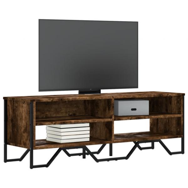 ARDEBO.de - TV-Schrank Räuchereiche 122x34x41 cm Holzwerkstoff