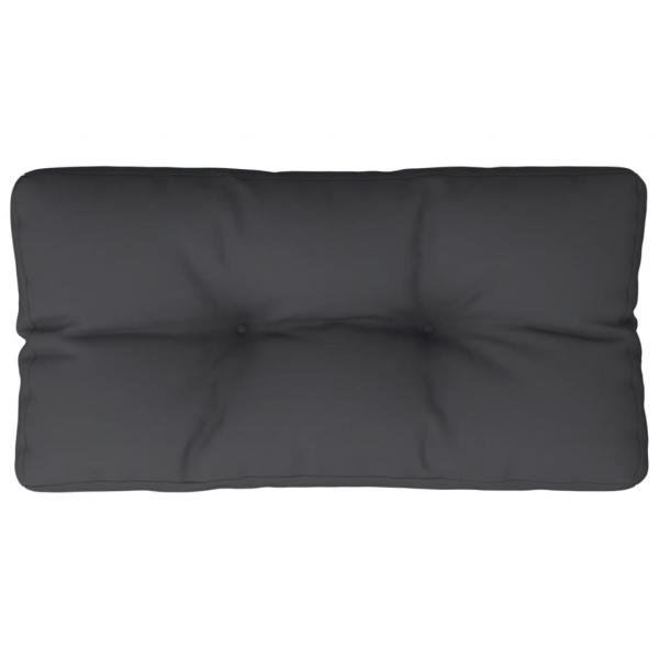 ARDEBO.de - Palettenkissen Schwarz 70x40x12 cm Stoff