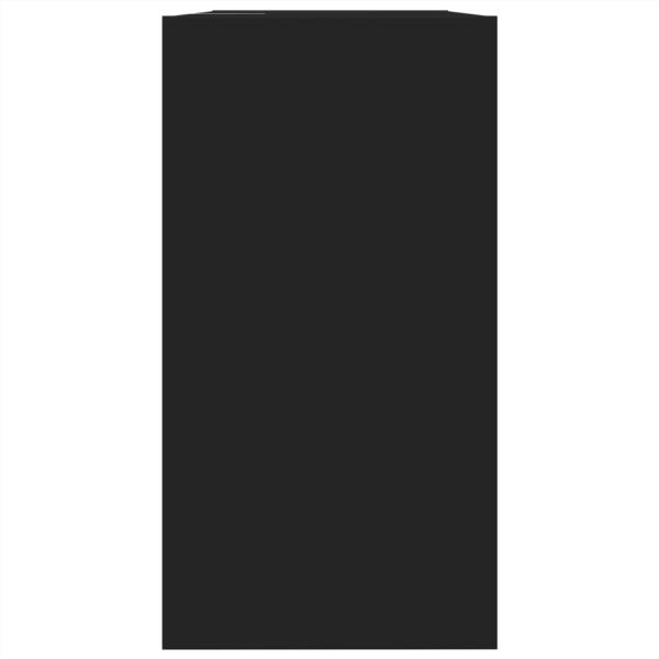 Waschbeckenunterschrank Schwarz 63x29x55 cm Holzwerkstoff