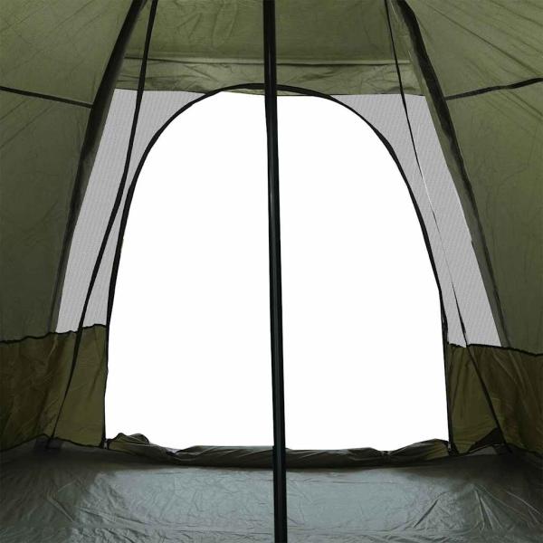 Tipi-Familienzelt 6 Personen Braun Wasserdicht