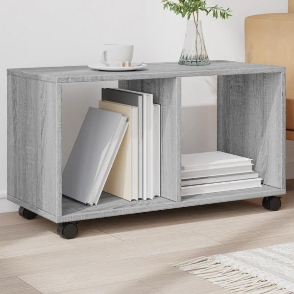 ARDEBO.de - Rollschrank Grau Sonoma 72x33x42,5 cm Holzwerkstoff