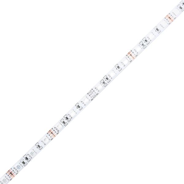 Nachttisch mit Infinity-LED Schwarz 40x40x51 cm