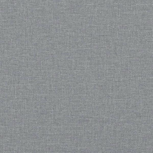 Bettgestell ohne Matratze Hellgrau 90x190 cm Stoff