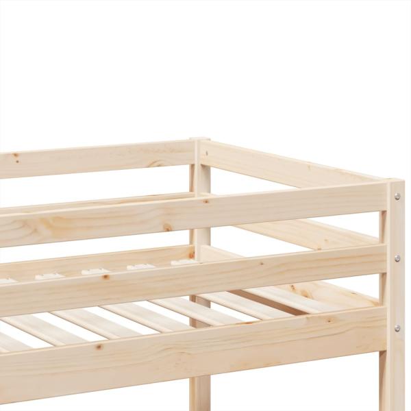 Etagenbett 90x200 cm Massivholz Kiefer