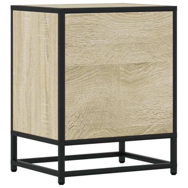 Nachttische 2 Stk. Sonoma-Eiche 40x31x50 cm Holzwerkstoff