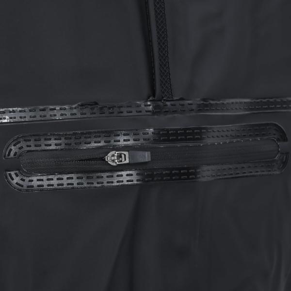 Wathose mit Stiefeln und Gürtel Schwarz Größe 45