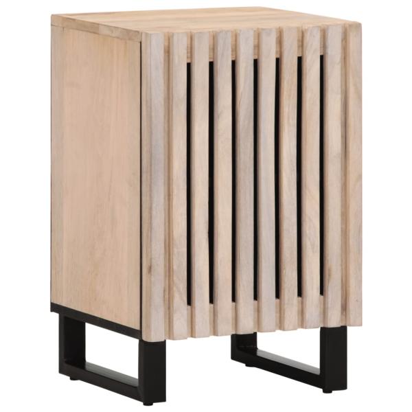 ARDEBO.de - Badschrank 38x34x58 cm Massivholz Mango