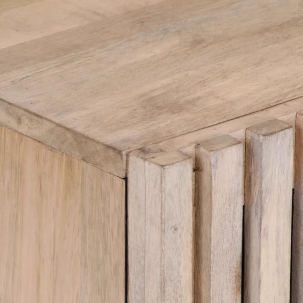 Badschrank 38x34x58 cm Massivholz Mango