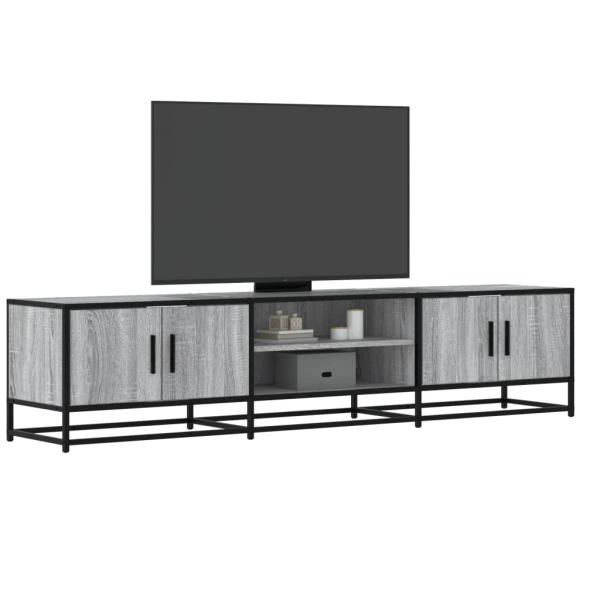 ARDEBO.de - TV-Schrank Grau Sonoma 180x35x41 cm Holzwerkstoff