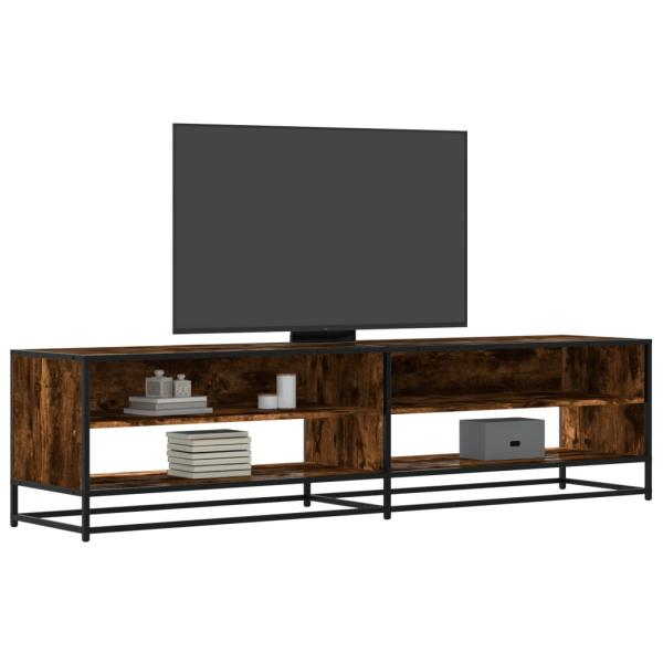 ARDEBO.de - TV-Schrank Räuchereiche 180,5x40x46 cm Holzwerkstoff