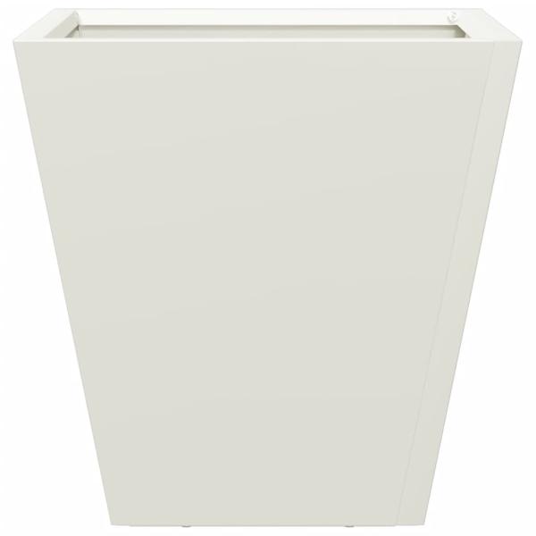 Pflanzkübel Weiß 30x30x30 Stahl