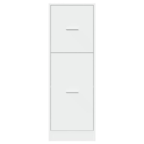 Apothekerschrank Weiß 40x41x118 cm Holzwerkstoff