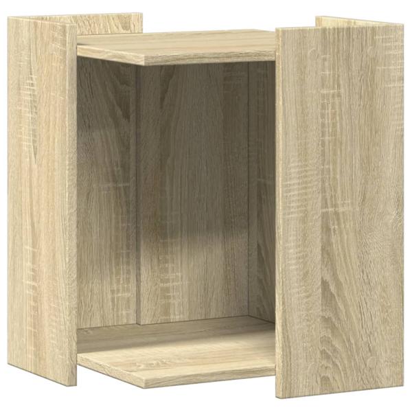 Katzenklo Sonoma Eiche 42x42x51 cm Holzwerkstoff