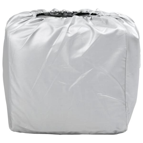 Autoabdeckung für Limousine Hagelschutz Voll M Grau Silbern