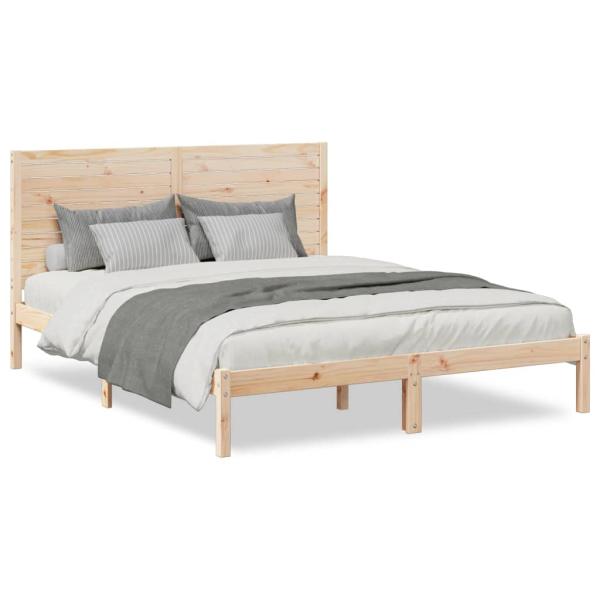 Massivholzbett Extra Lang ohne Matratze 160x210 cm