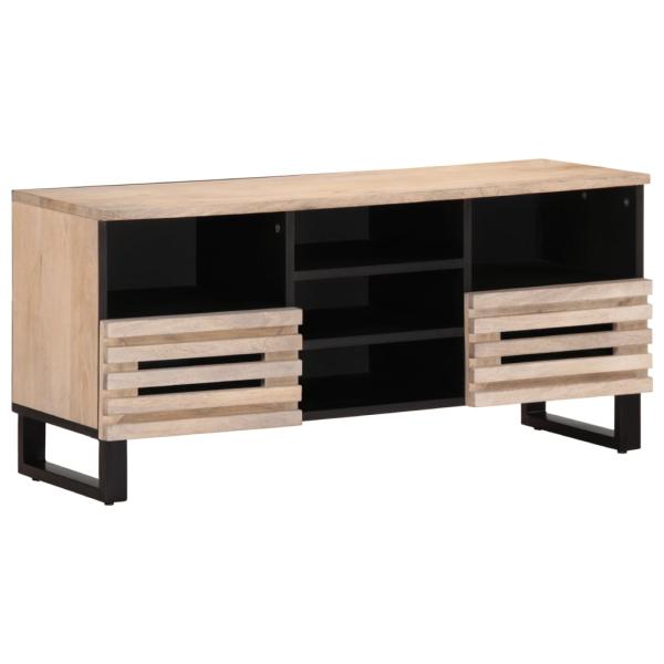 ARDEBO.de - TV-Schrank 100x34x46 cm Massivholz Mango