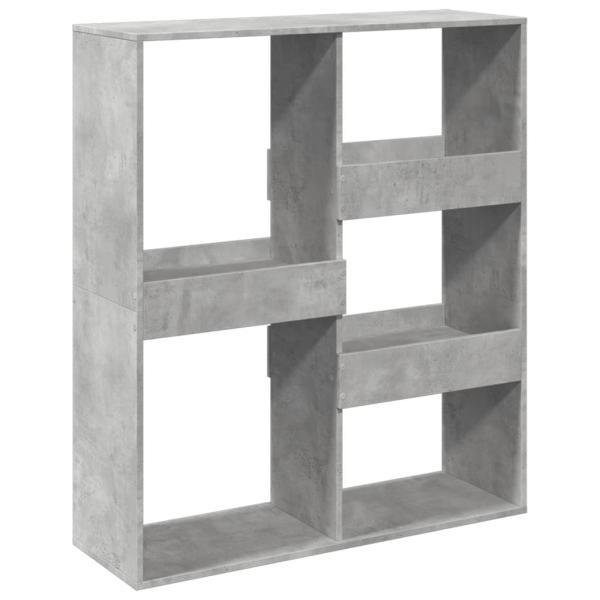ARDEBO.de - Raumteiler Betongrau 100x33x115 cm Holzwerkstoff