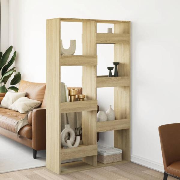 ARDEBO.de - Raumteiler Sonoma-Eiche 100x33x175 cm Holzwerkstoff
