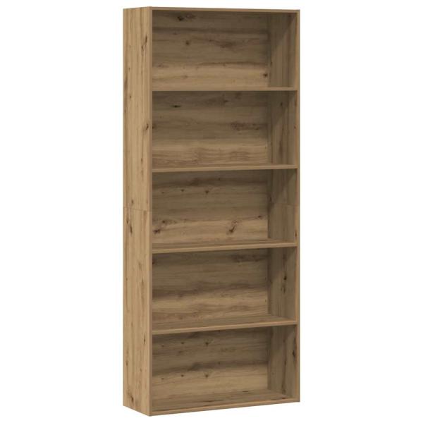 ARDEBO.de - Bücherregal Artisan-Eiche 80x30x189 cm Holzwerkstoff