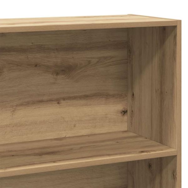 Bücherregal Artisan-Eiche 80x30x189 cm Holzwerkstoff