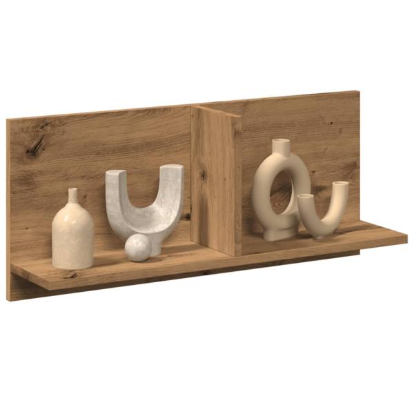 ARDEBO.de - Wandschrank 70x16,5x30 cm Artisan-Eiche Holzwerkstoff