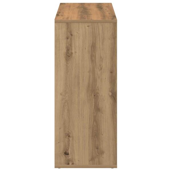 Raumteiler-Bücherregal Artisan-Eiche 69,5x29x69,5 cm