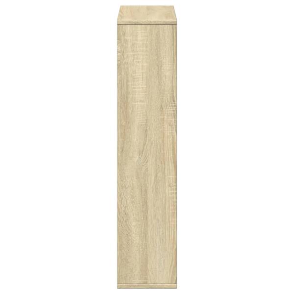 Bücherregal Sonoma-Eiche 63x20x90 cm Holzwerkstoff