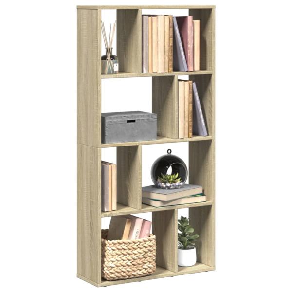 ARDEBO.de - Bücherregal Sonoma-Eiche 60x20x120 cm Holzwerkstoff