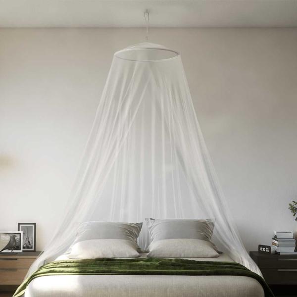 ARDEBO.de - Moskitonetz für Bett 220 Mesh Weiß 56x56x220 cm