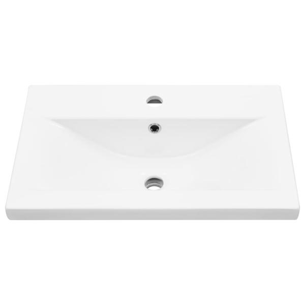 4-tlg. Badmöbel-Set Sonoma-Eiche Holzwerkstoff