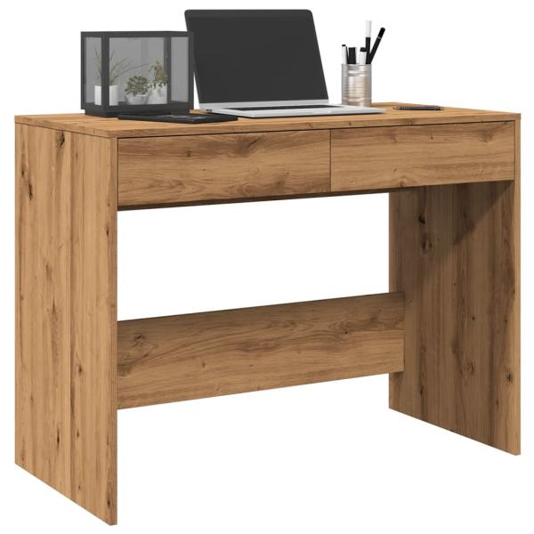 ARDEBO.de - Schreibtisch Artisan-Eiche 101x50x76,5 cm Holzwerkstoff