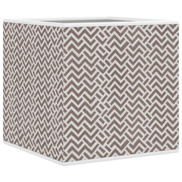 Faltboxen 10 Stk. Braun 32x32x32 cm Vlies