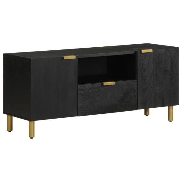 ARDEBO.de - TV-Schrank Schwarz 105x33x46 cm Holzwerkstoff
