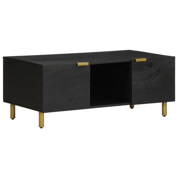 ARDEBO.de - Couchtisch Schwarz 100x54x40 cm Holzwerkstoff