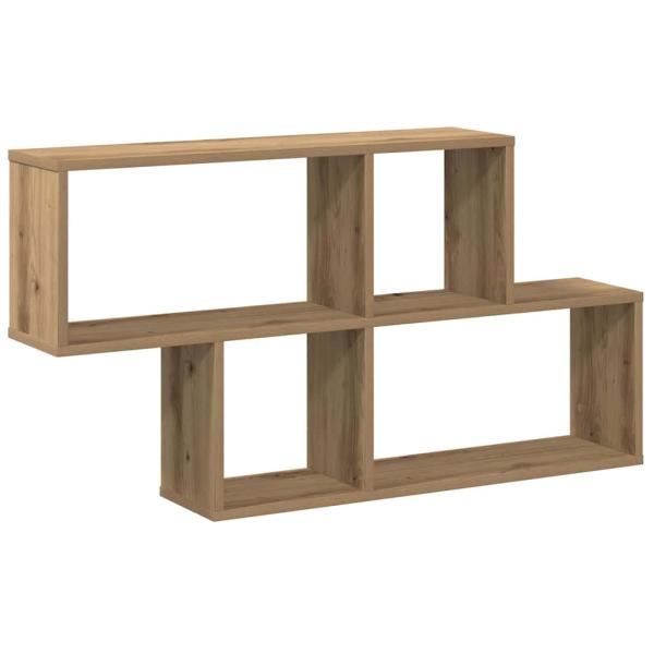 Wandregal Artisan-Eiche 100x18x53 cm Holzwerkstoff